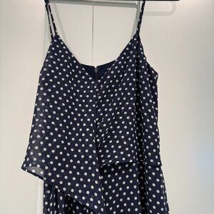 Michael Kors Navy & White Summer Jumpsuit